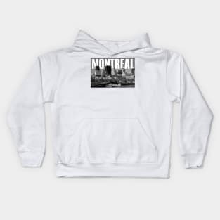 Montreal Cityscape Kids Hoodie